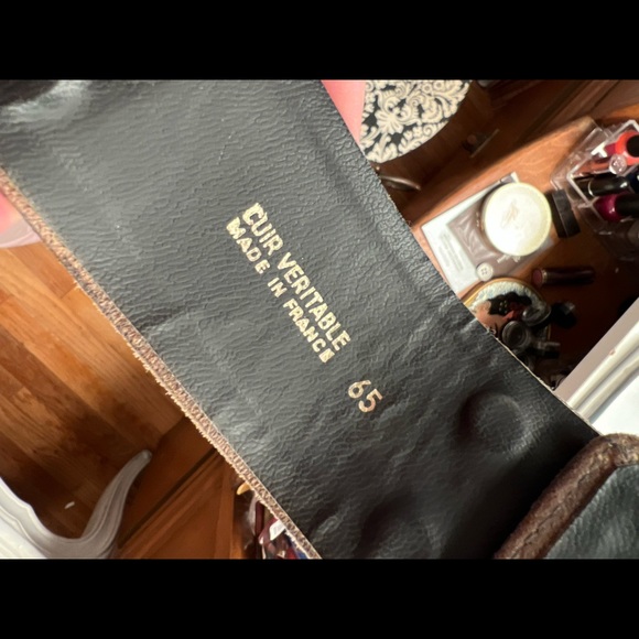 Vintage Paris France Varlet de Lagrange Belt Sm - Picture 3 of 7